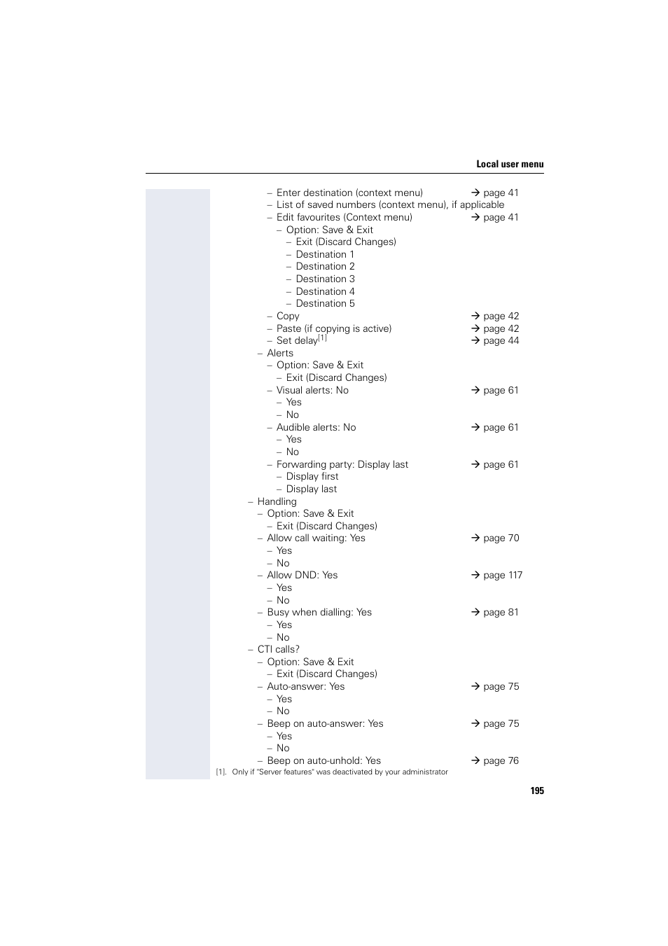 Siemens HIPATH 8000 User Manual | Page 195 / 205