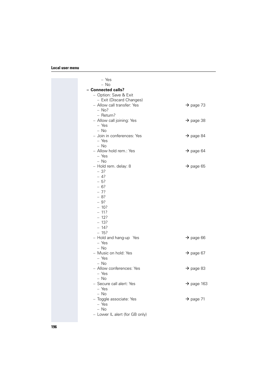 Siemens HIPATH 8000 User Manual | Page 196 / 205