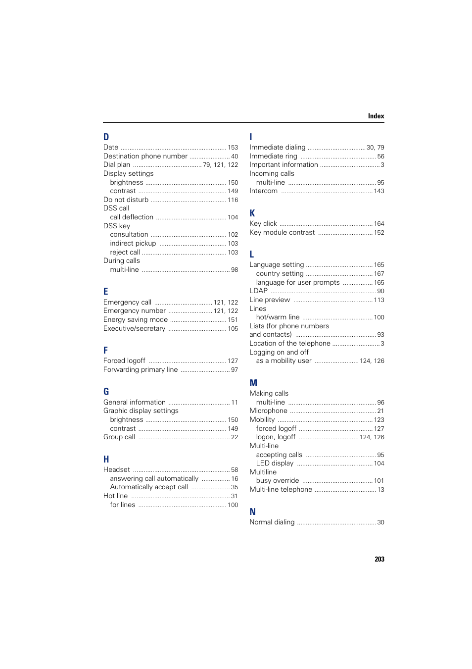 Siemens HIPATH 8000 User Manual | Page 203 / 205