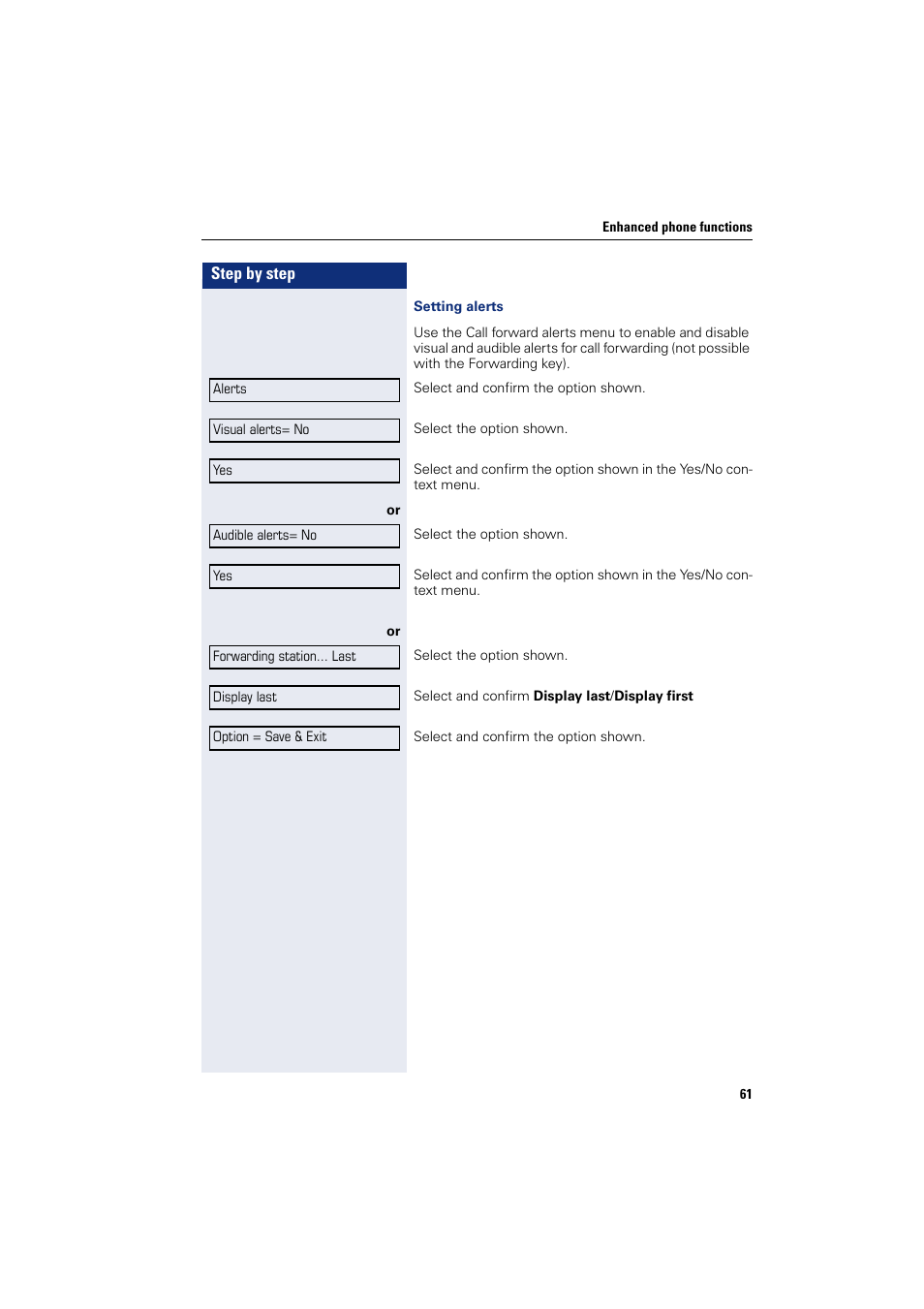 Siemens HIPATH 8000 User Manual | Page 61 / 205