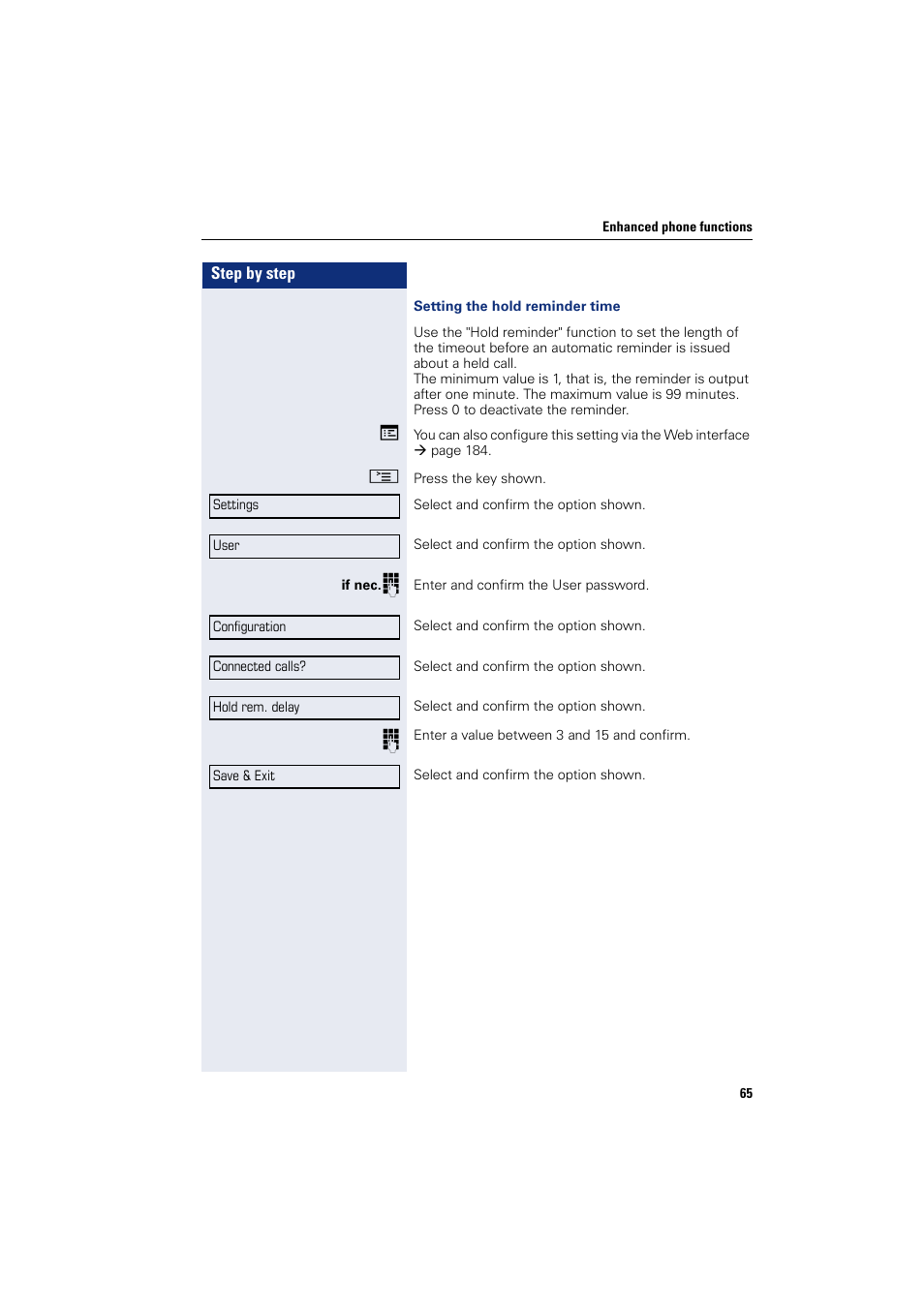 Siemens HIPATH 8000 User Manual | Page 65 / 205