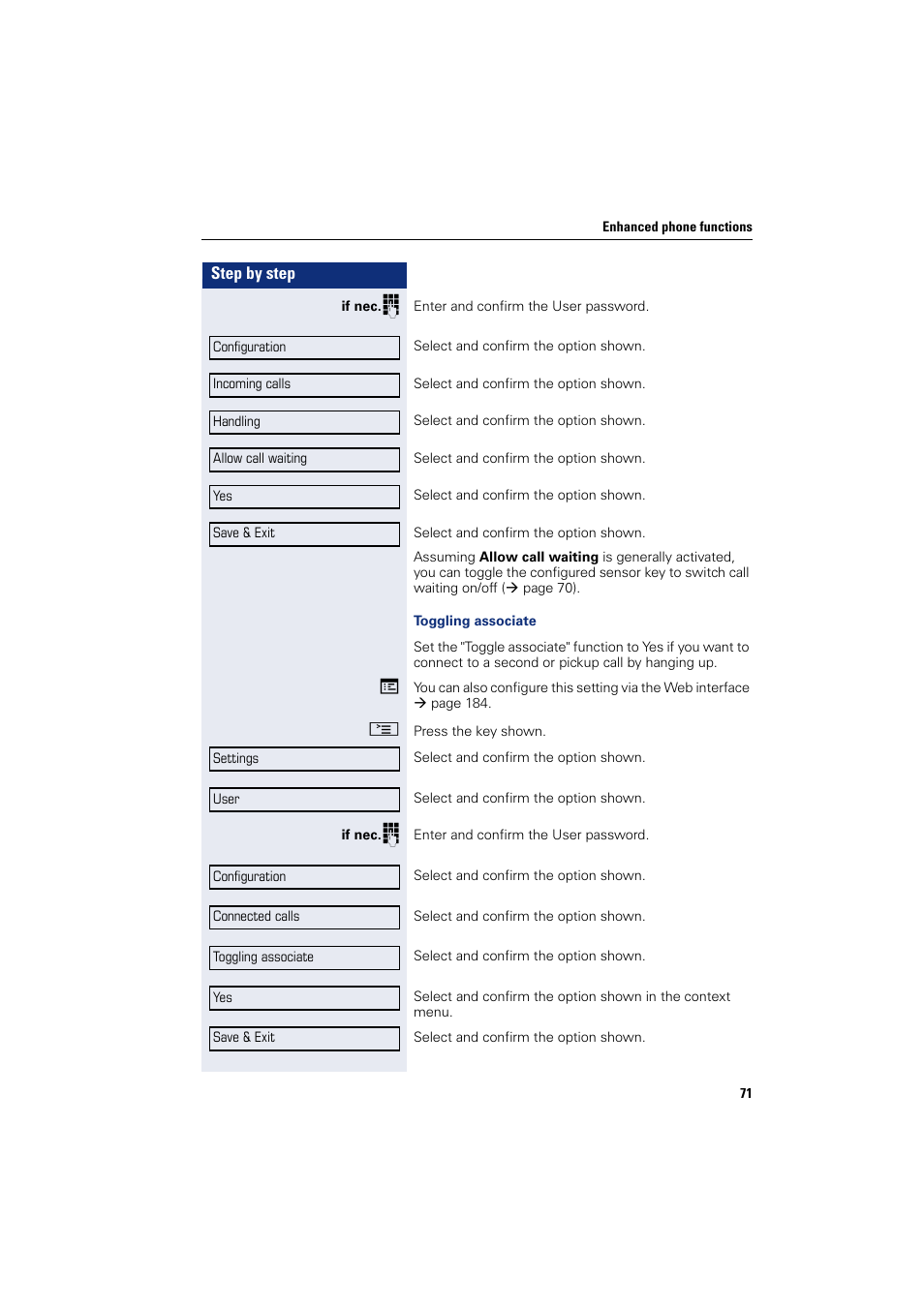 Siemens HIPATH 8000 User Manual | Page 71 / 205