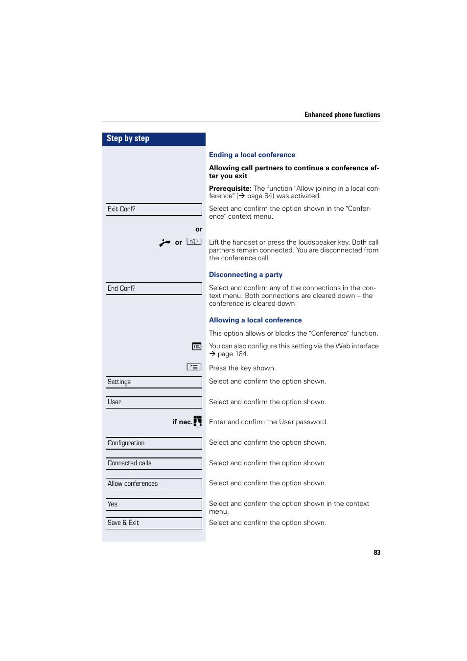 Siemens HIPATH 8000 User Manual | Page 83 / 205