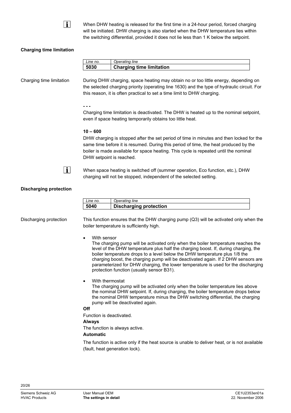 Siemens Albatros Zone Controler CE1U2353en01a User Manual | Page 20 / 26