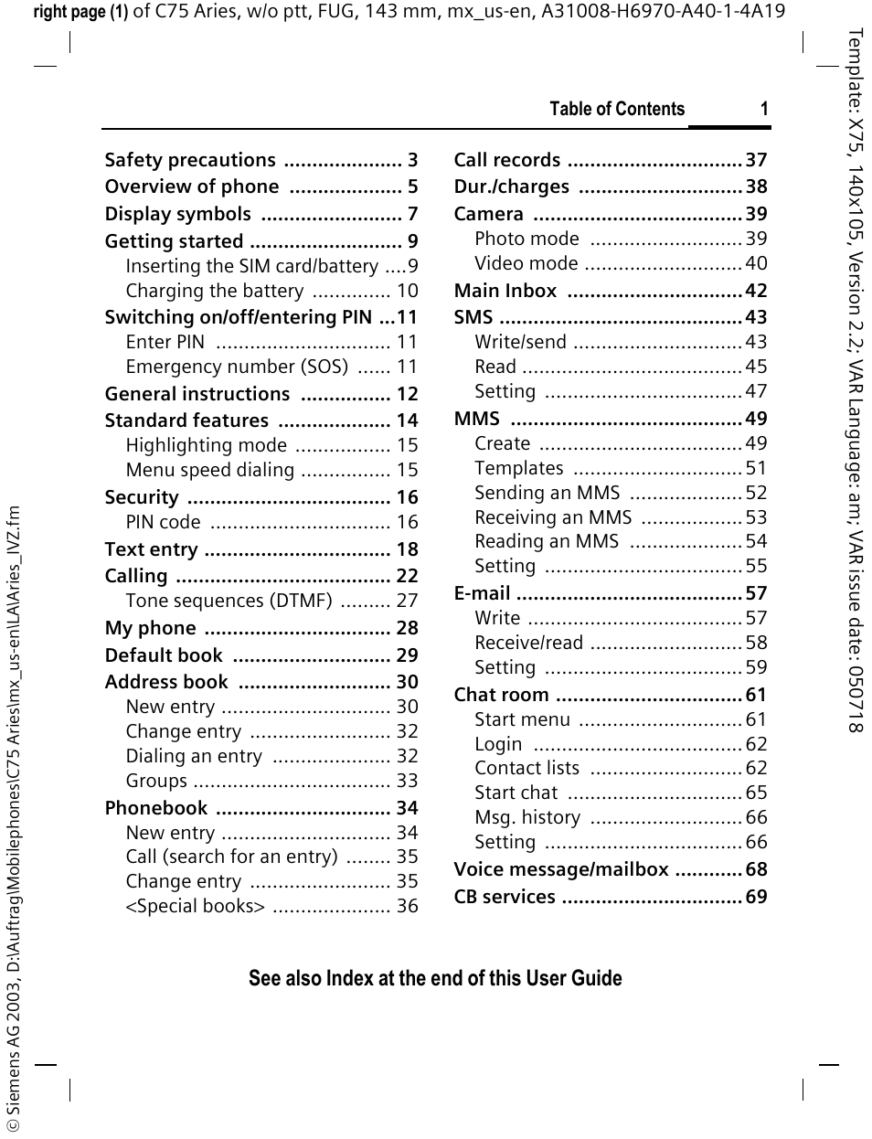 Siemens Gigaset 200 User Manual | Page 2 / 139