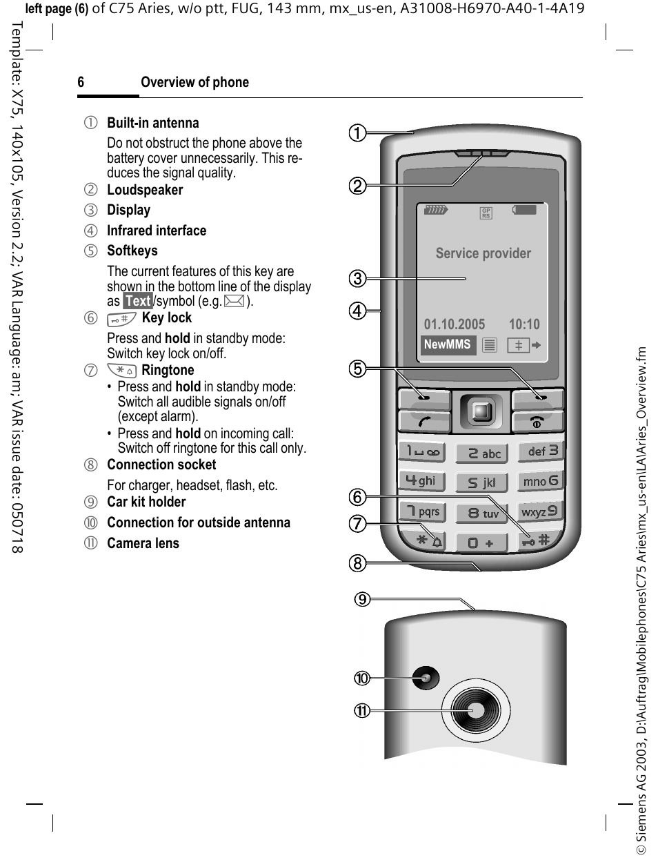 Siemens Gigaset 200 User Manual | Page 7 / 139