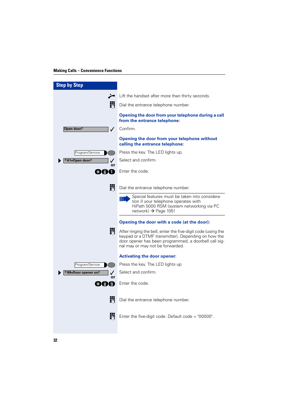 Siemens 5000 RSM User Manual | Page 32 / 125