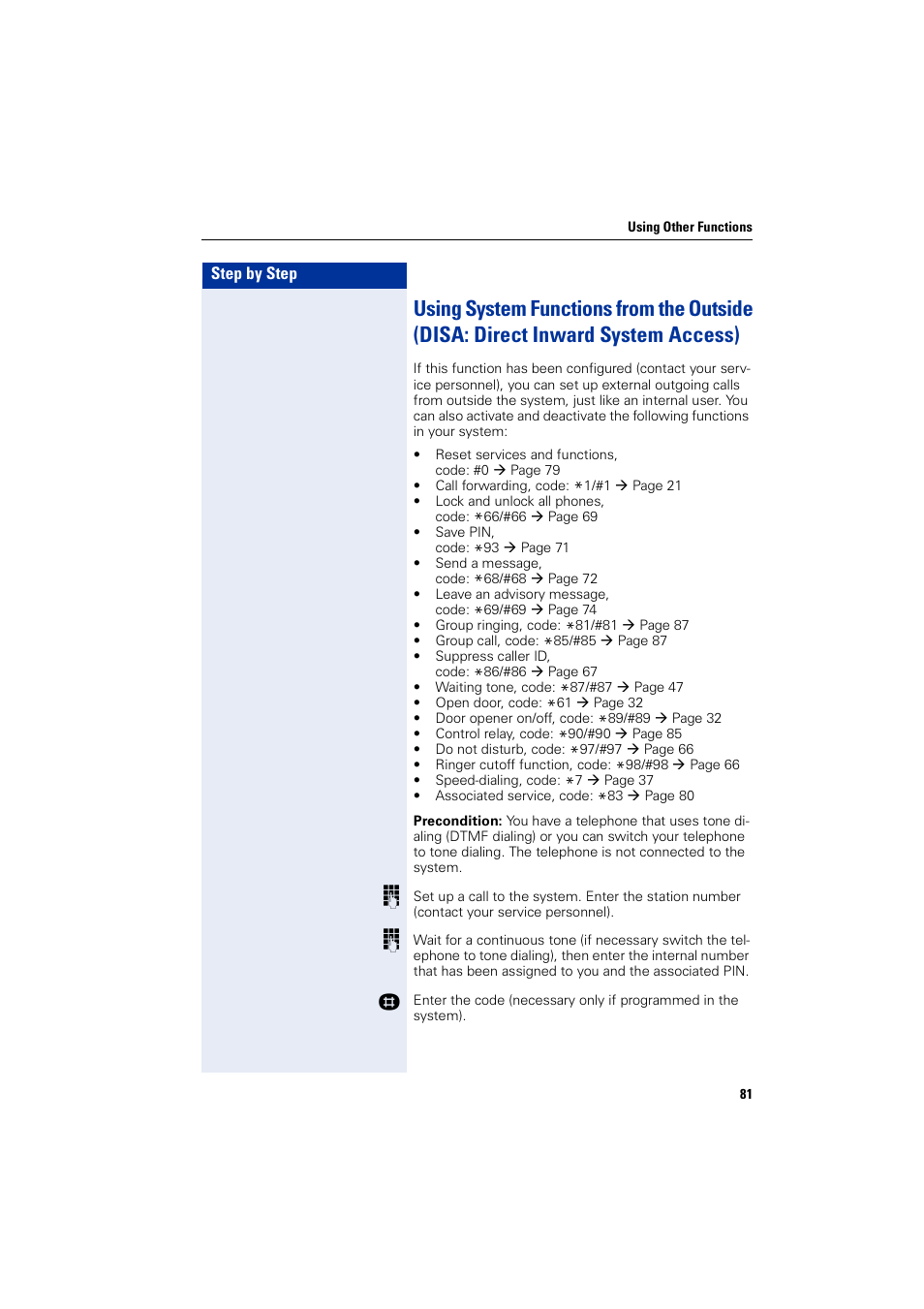 Siemens 5000 RSM User Manual | Page 81 / 125