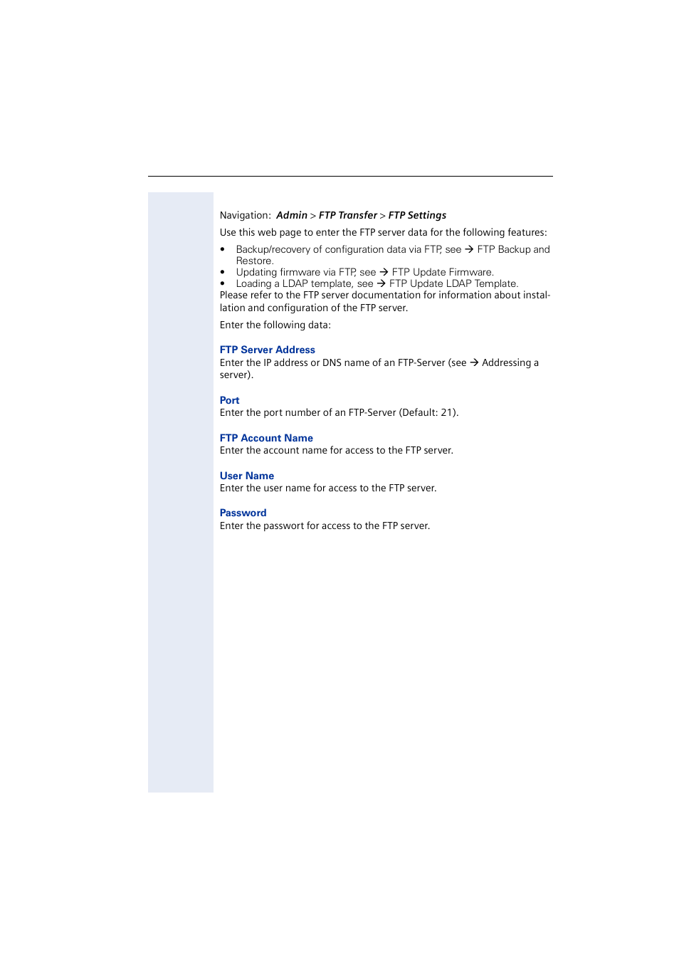 Enter ftp server data | Siemens 2000 User Manual | Page 45 / 56