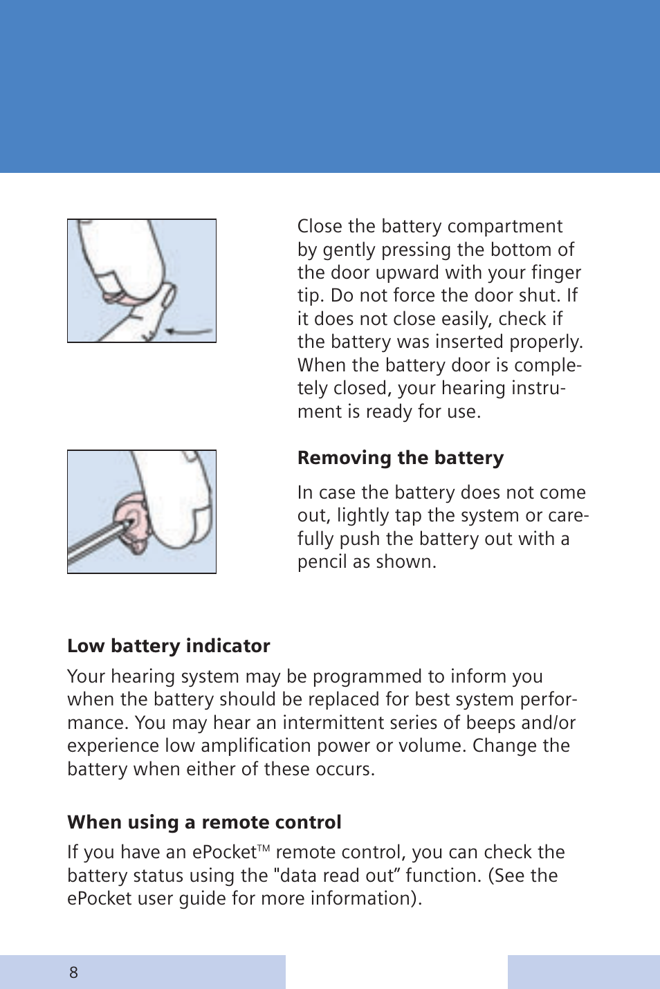 Siemens CENTRA Behind-the-Ear System User Manual | Page 8 / 28
