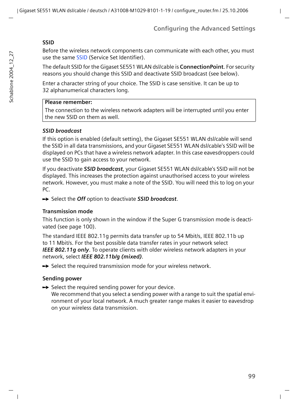 Siemens gigaset SE551 User Manual | Page 101 / 175