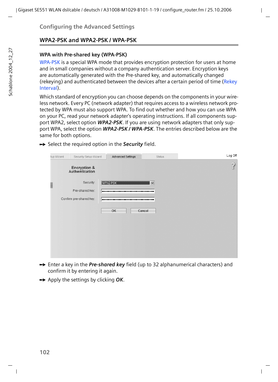 Wpa2-psk and wpa2-psk / wpa-psk | Siemens gigaset SE551 User Manual | Page 104 / 175