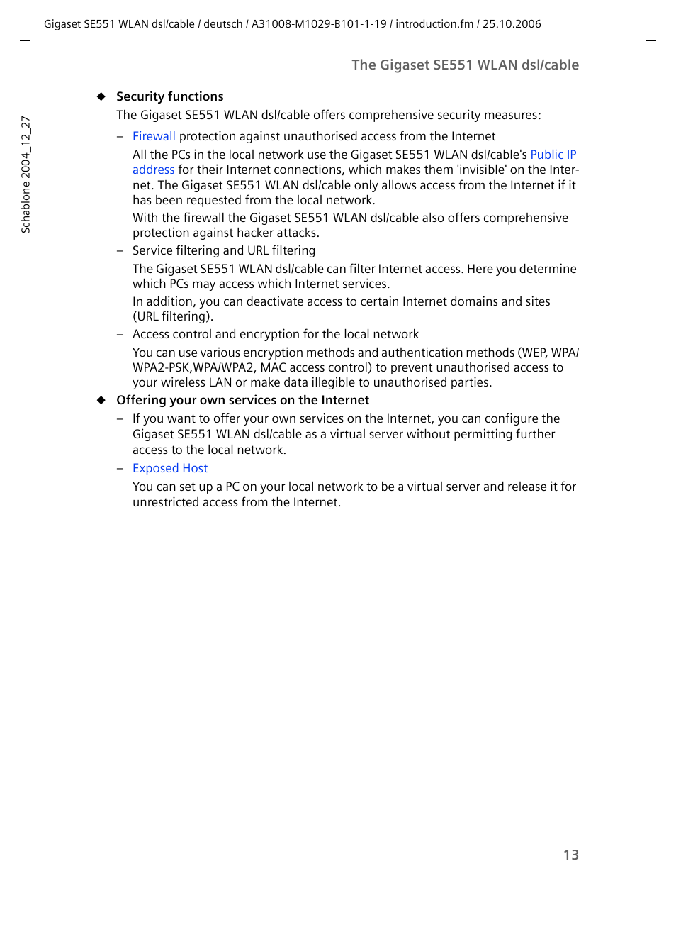 Siemens gigaset SE551 User Manual | Page 15 / 175