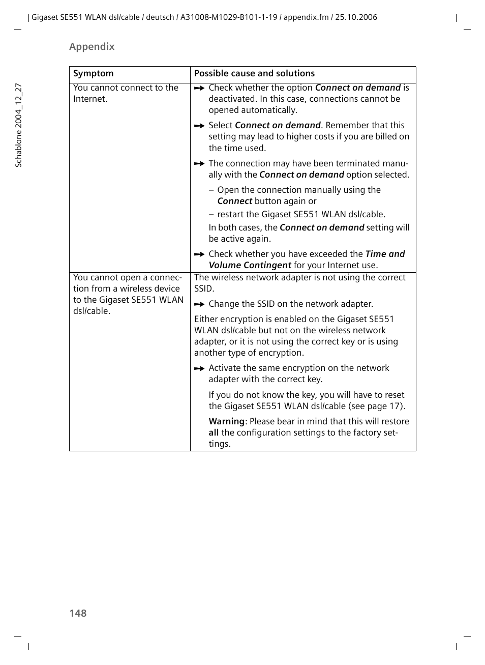 Siemens gigaset SE551 User Manual | Page 150 / 175