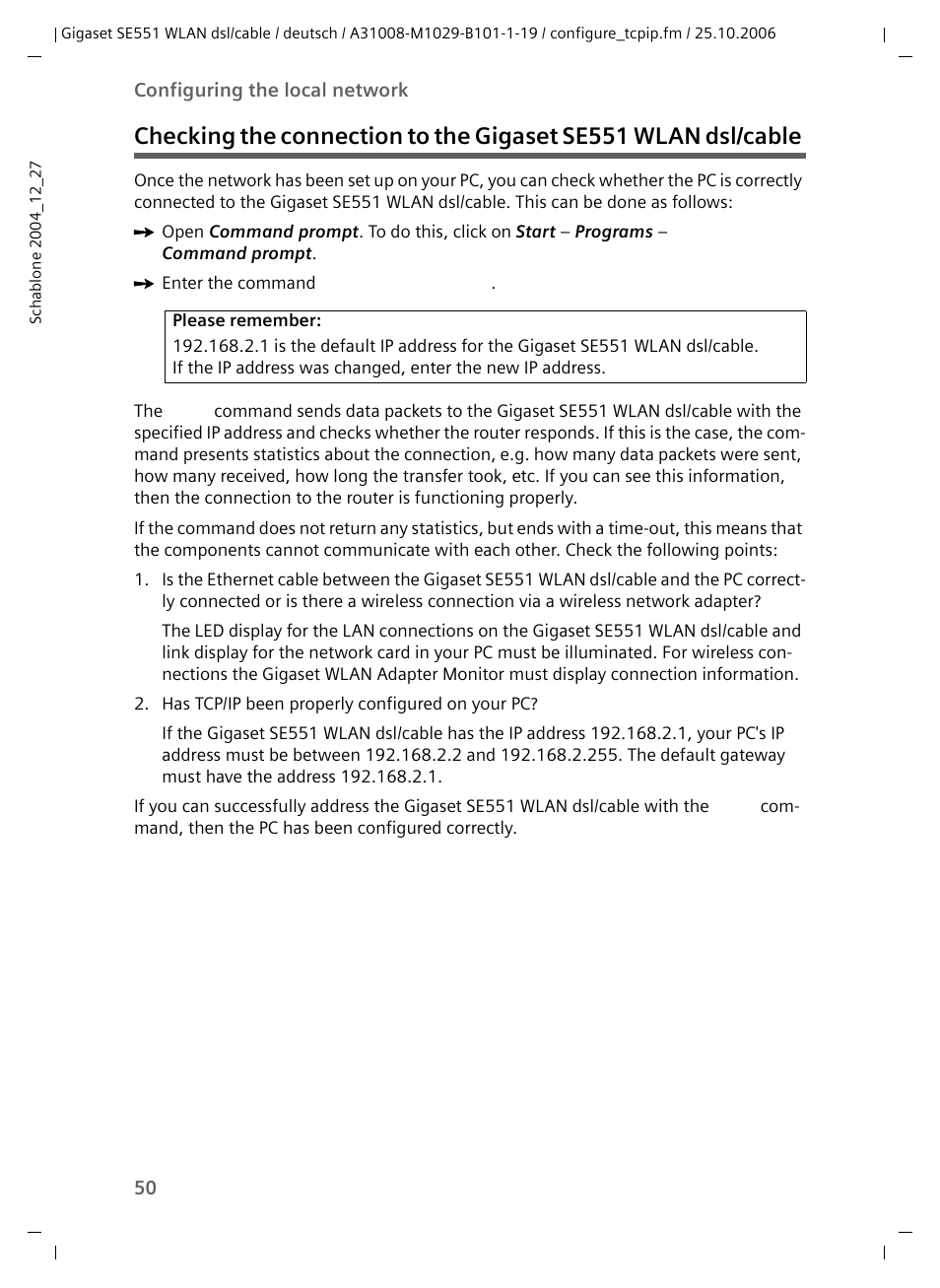 Siemens gigaset SE551 User Manual | Page 52 / 175