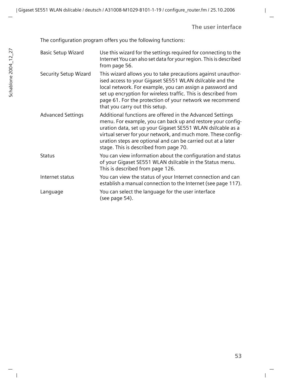 Siemens gigaset SE551 User Manual | Page 55 / 175