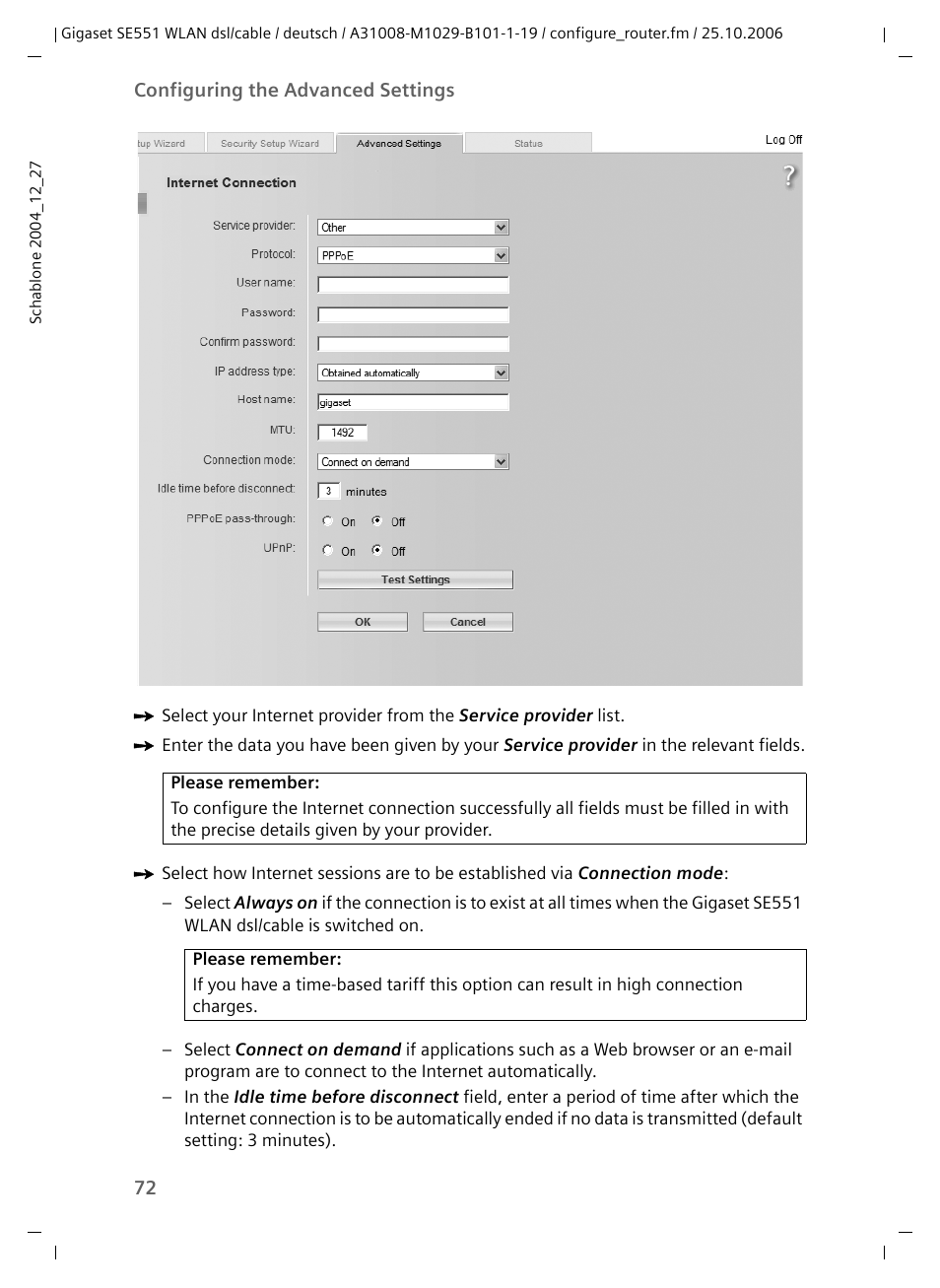 Siemens gigaset SE551 User Manual | Page 74 / 175