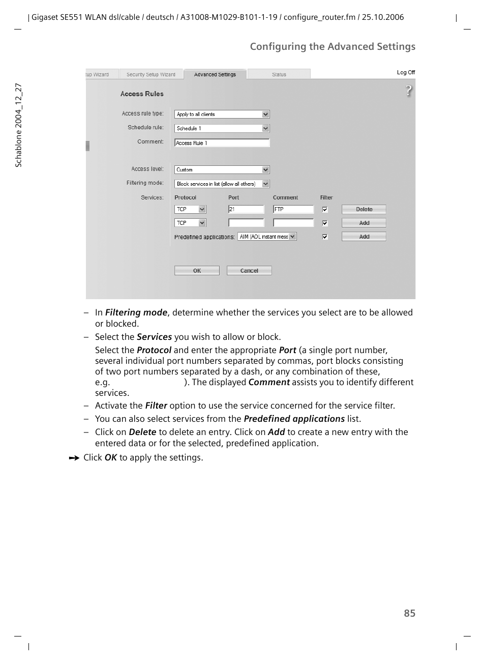 Siemens gigaset SE551 User Manual | Page 87 / 175