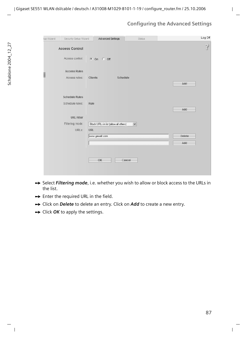 Siemens gigaset SE551 User Manual | Page 89 / 175