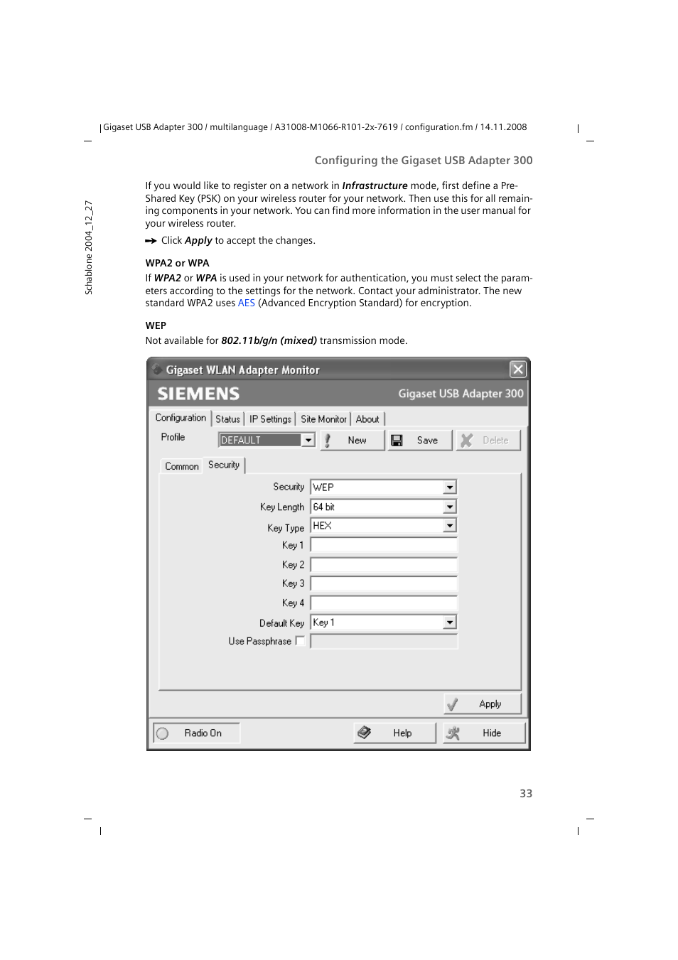 Siemens 300 User Manual | Page 33 / 64