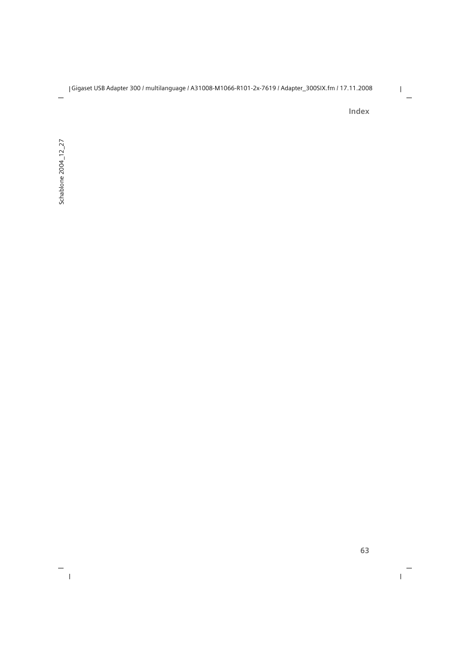 Siemens 300 User Manual | Page 63 / 64