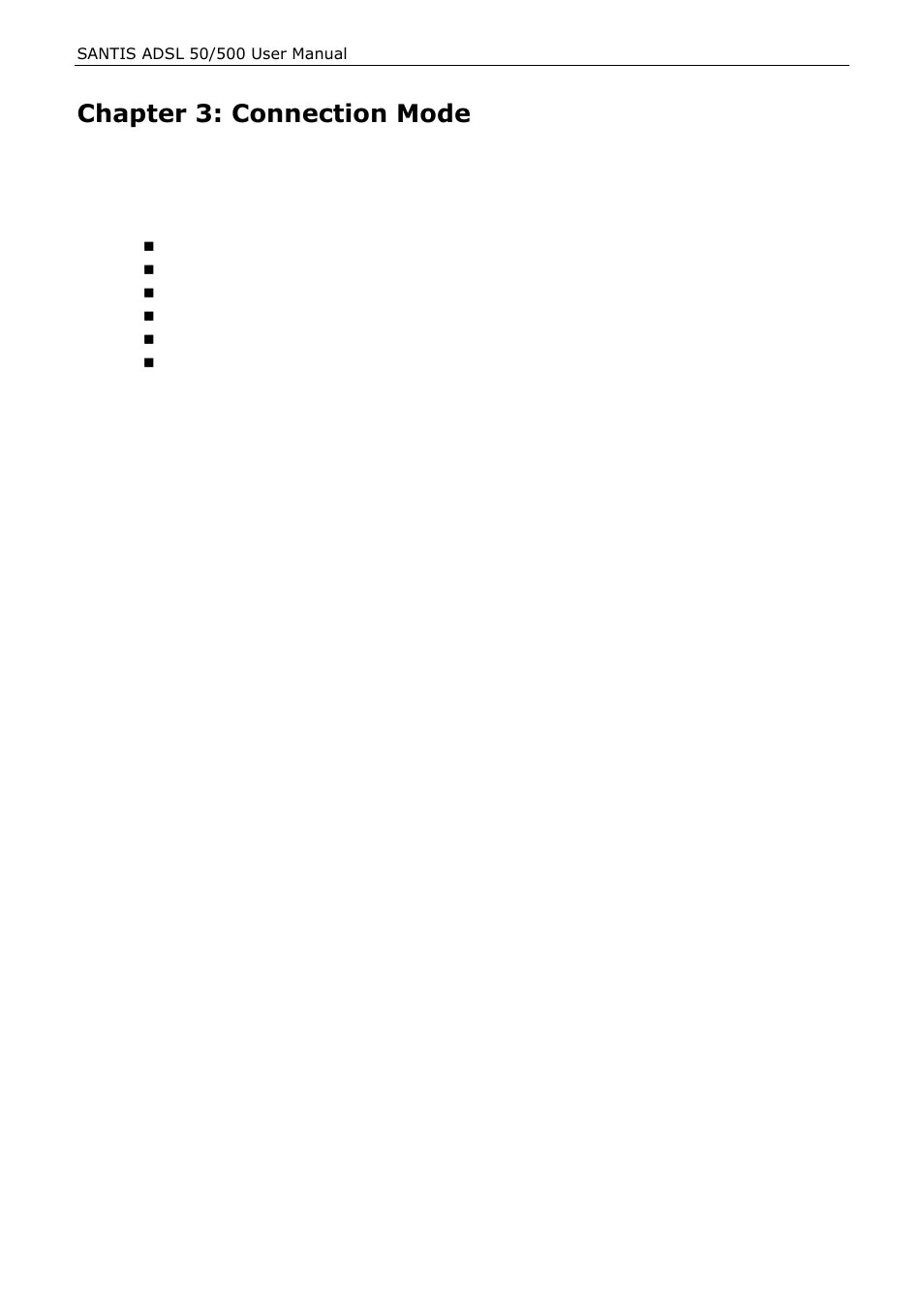 Chapter 3: connection mode | Siemens ADSL 500 User Manual | Page 22 / 78