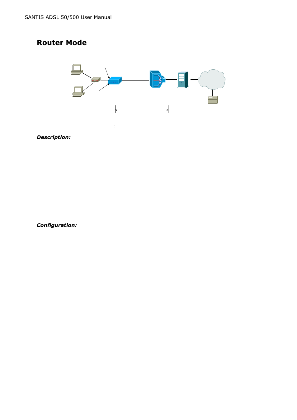 Router mode | Siemens ADSL 500 User Manual | Page 24 / 78