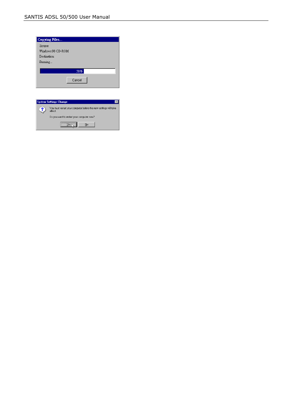 Siemens ADSL 500 User Manual | Page 34 / 78