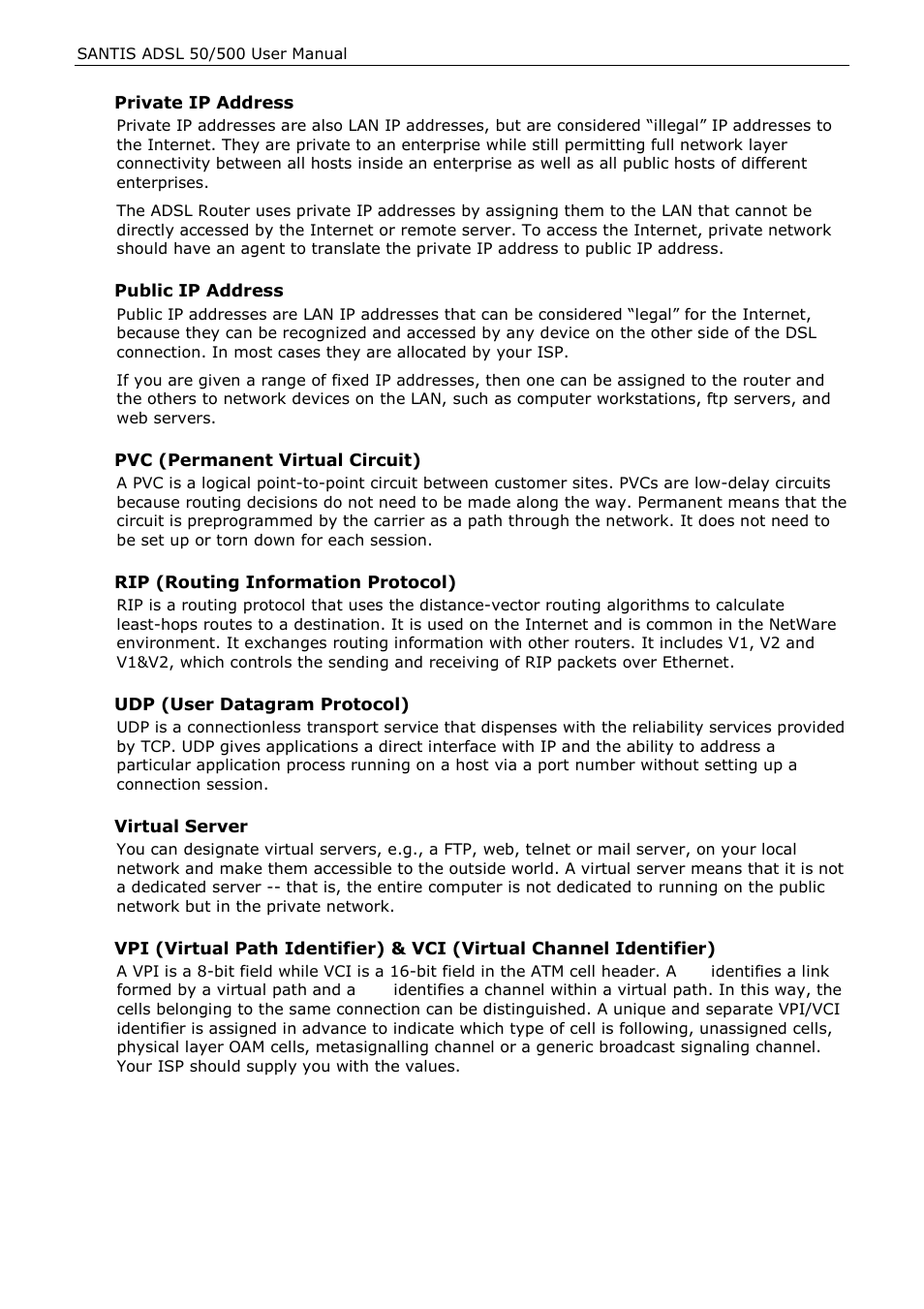 Siemens ADSL 500 User Manual | Page 76 / 78