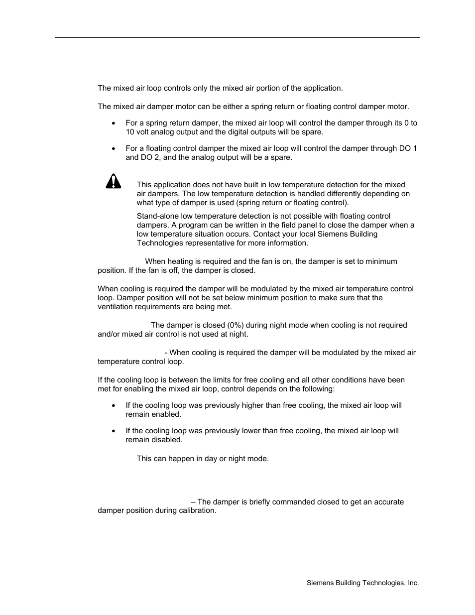 Calibration | Siemens BACNET 125-699 User Manual | Page 16 / 43