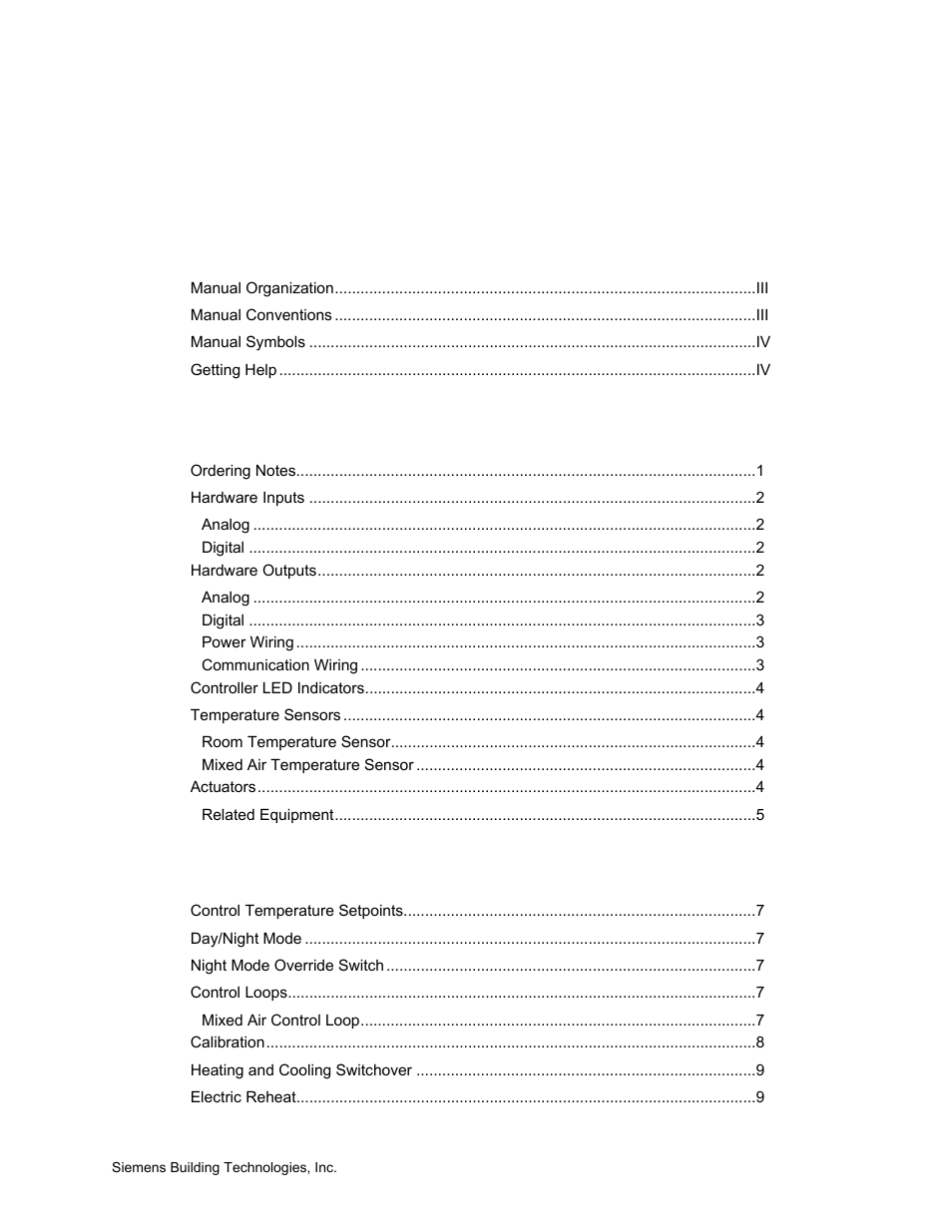 Siemens BACNET 125-699 User Manual | Page 5 / 43