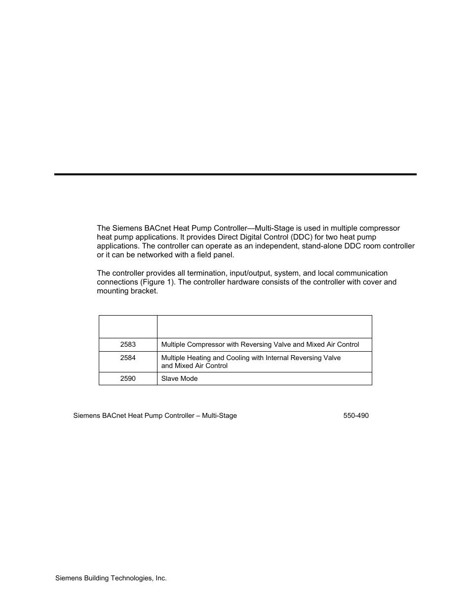 Product overview, Introduction | Siemens BACNET 125-699 User Manual | Page 9 / 43