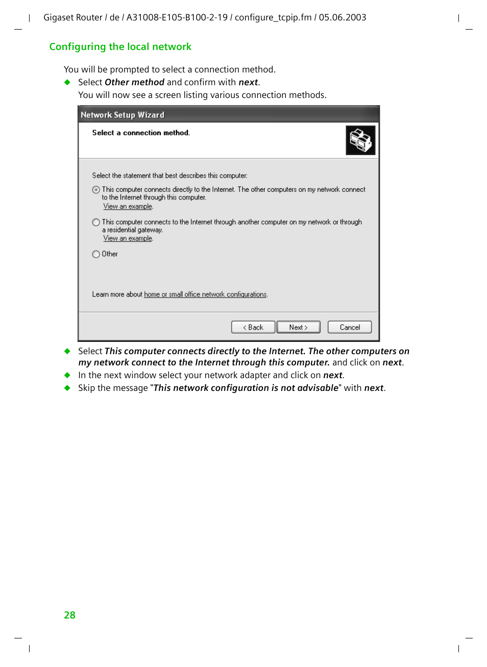 Siemens SE105 User Manual | Page 29 / 115