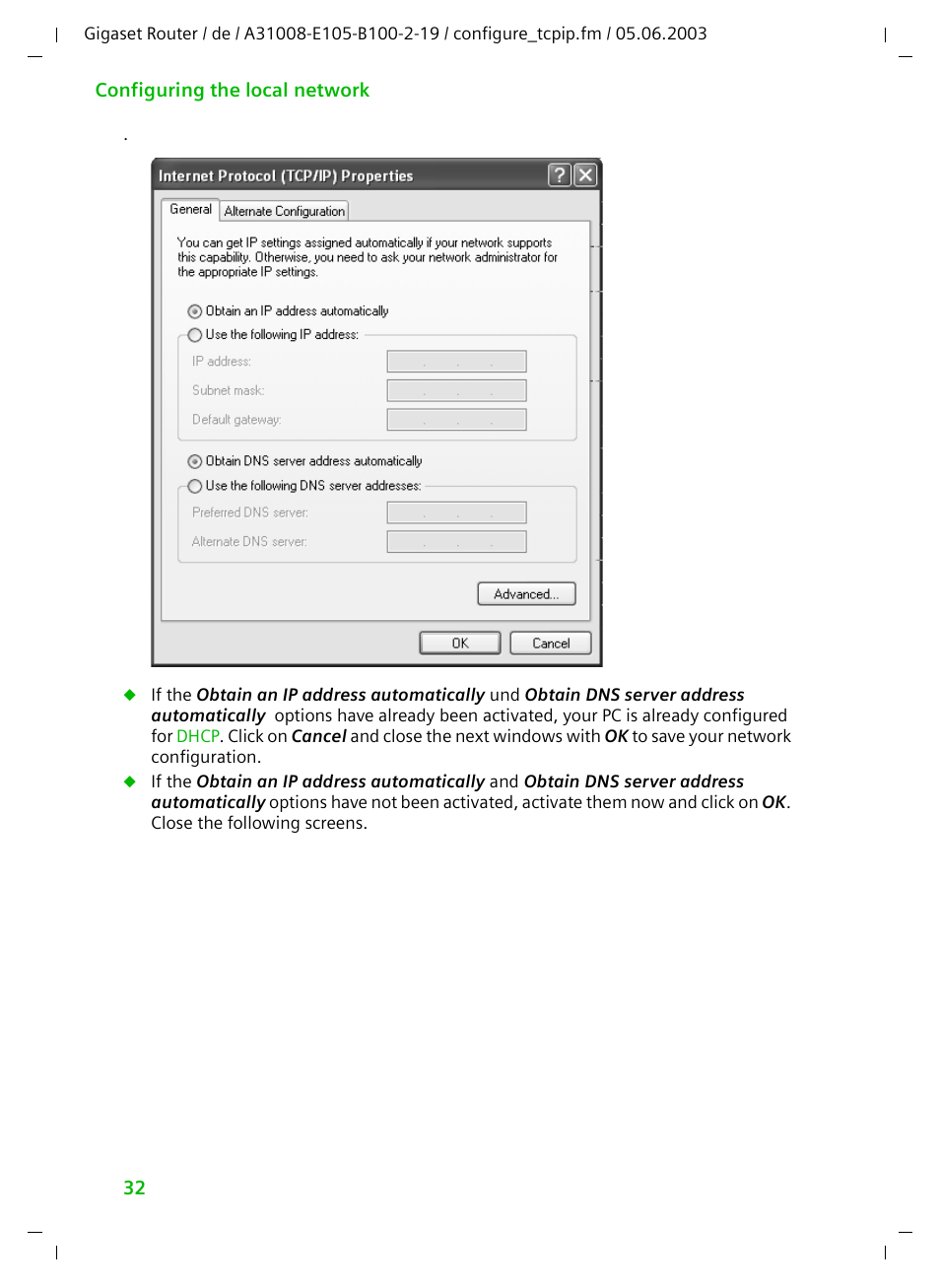 Siemens SE105 User Manual | Page 33 / 115