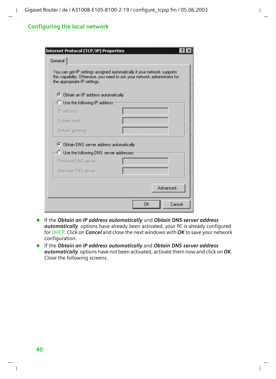 Siemens SE105 User Manual | Page 41 / 115