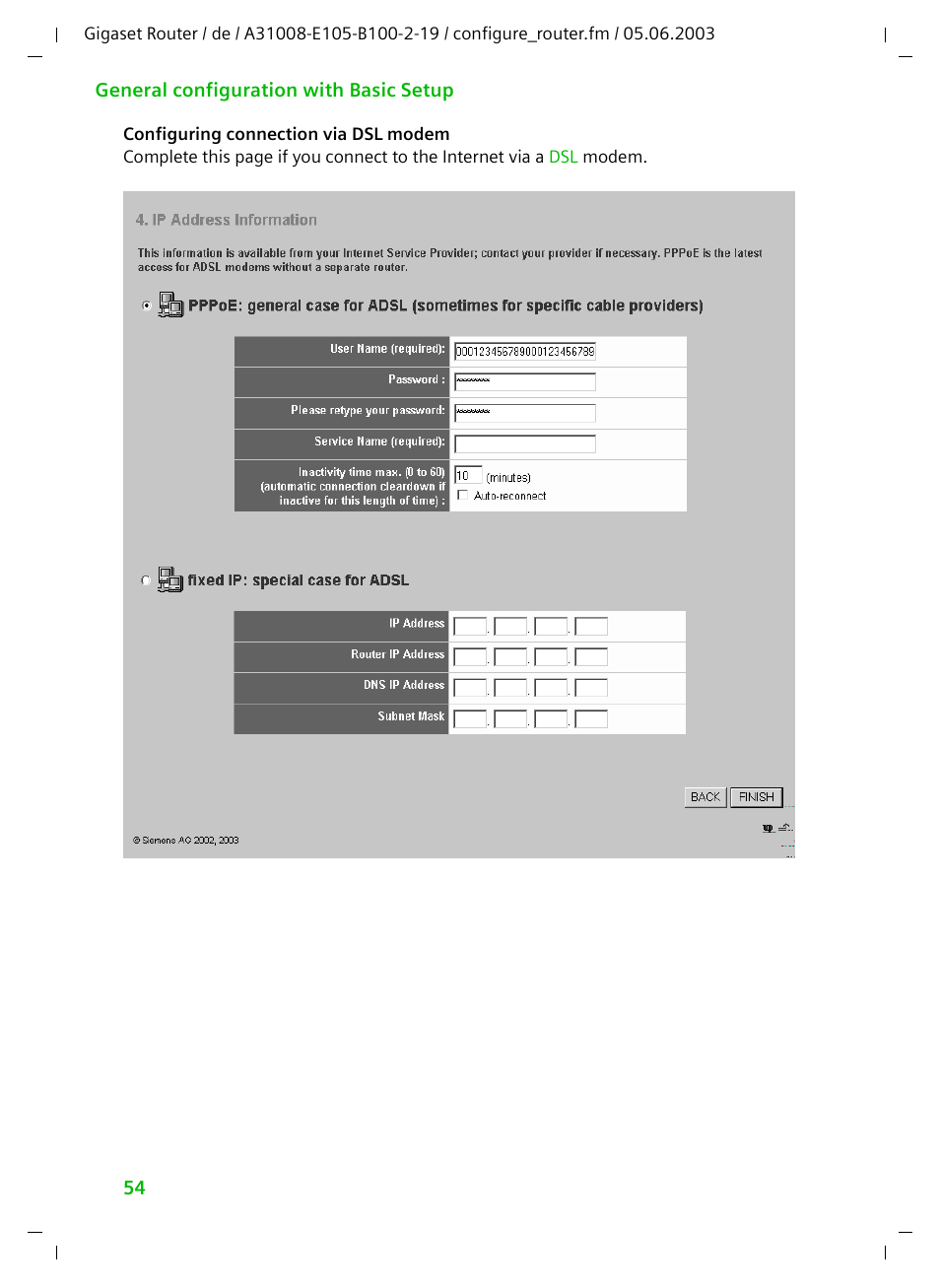 Siemens SE105 User Manual | Page 55 / 115