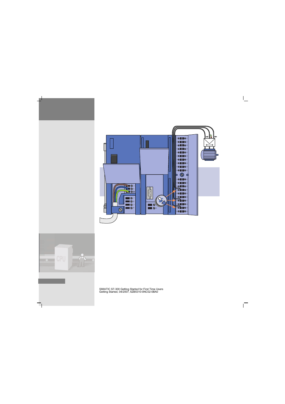 3 installing and wiring the hardware | Siemens SIMATIC S7-300 User Manual | Page 26 / 68