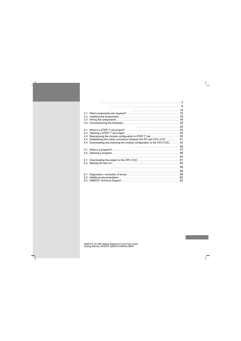 Siemens SIMATIC S7-300 User Manual | Page 5 / 68
