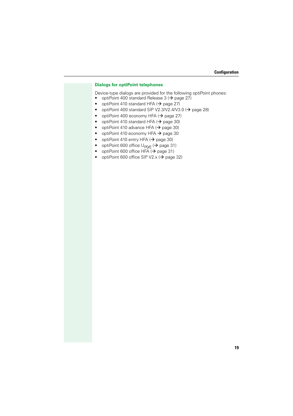 Siemens HIPATH V1.2.33 User Manual | Page 19 / 92