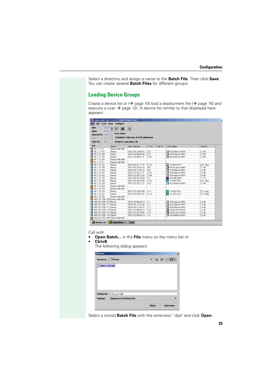 Loading device groups | Siemens HIPATH V1.2.33 User Manual | Page 25 / 92