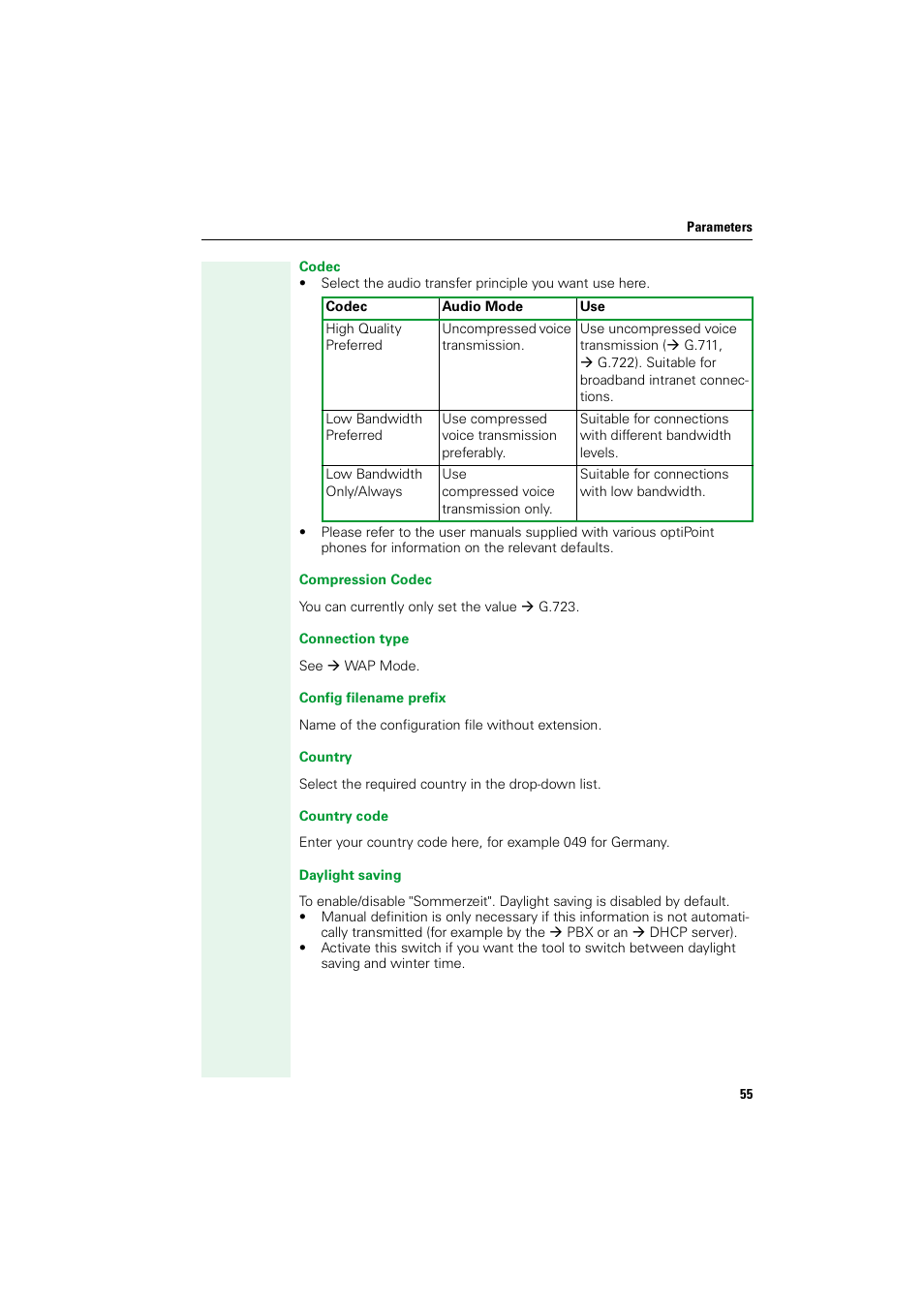 Siemens HIPATH V1.2.33 User Manual | Page 55 / 92