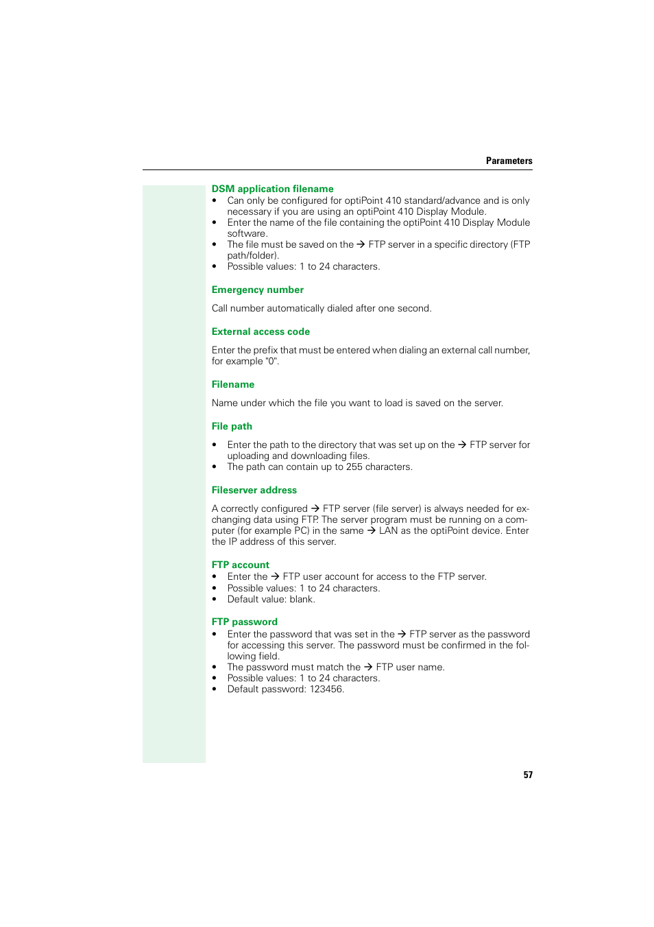 Siemens HIPATH V1.2.33 User Manual | Page 57 / 92