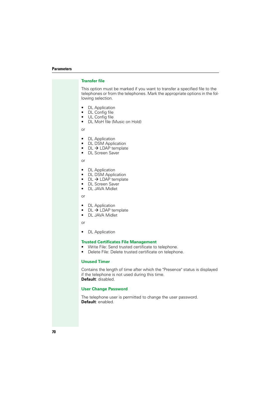 Siemens HIPATH V1.2.33 User Manual | Page 70 / 92