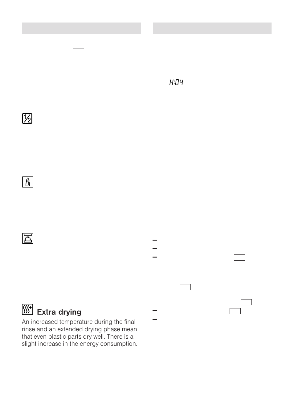 Additional options, Washing the dishes | Siemens 9000407137(8811) User Manual | Page 15 / 29