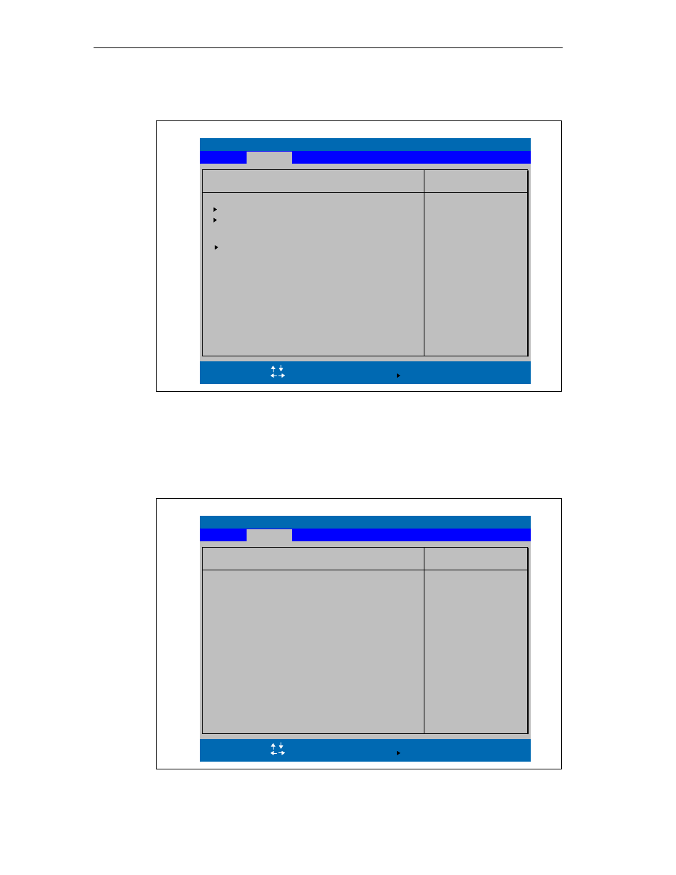 Pci configuration submenu, Pci devices” submenu | Siemens PC 670 User Manual | Page 106 / 200