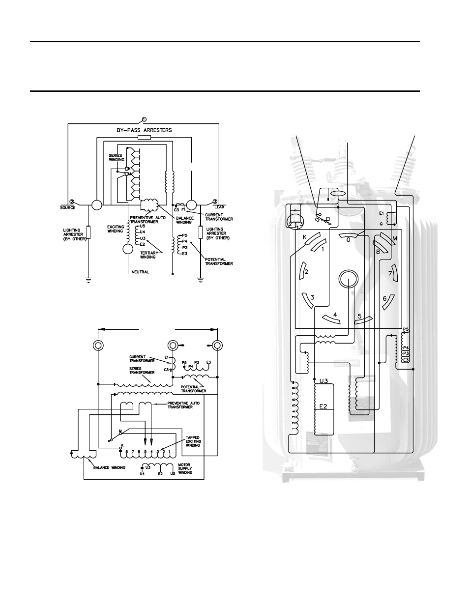 Connection diagrams, Series transformer design | Siemens JFR Distribution Step Voltage Regulator 21-115532-001 User Manual | Page 12 / 28