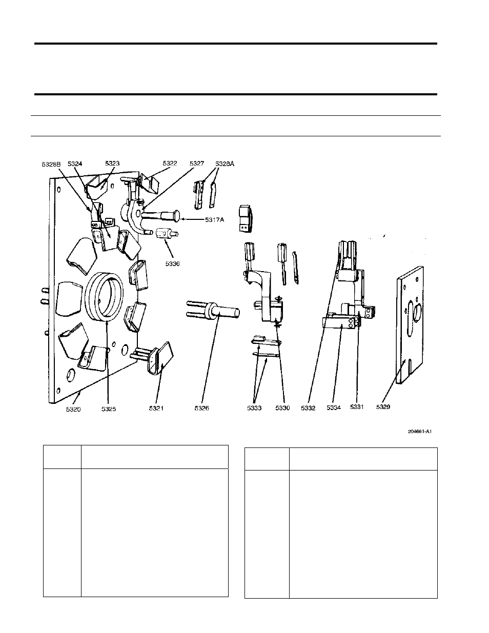 Parts list, Type tlg dial switch | Siemens JFR Distribution Step Voltage Regulator 21-115532-001 User Manual | Page 21 / 28