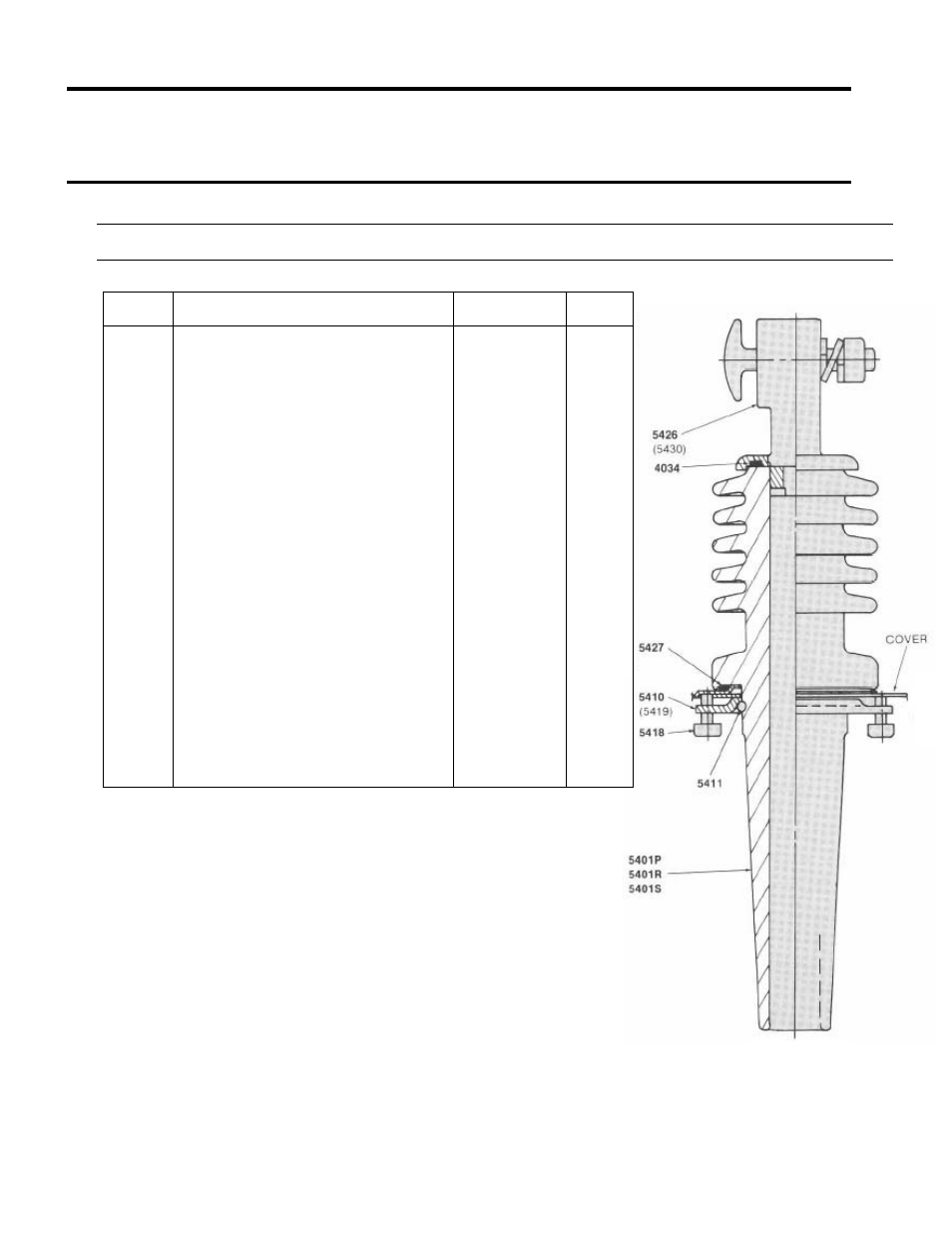 Parts list | Siemens JFR Distribution Step Voltage Regulator 21-115532-001 User Manual | Page 26 / 28