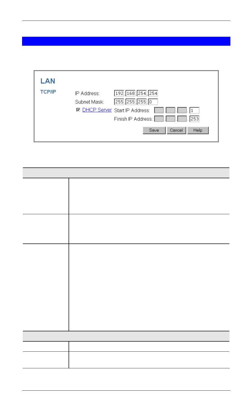 Lan screen | Siemens SpeedStream SS2524 User Manual | Page 20 / 90