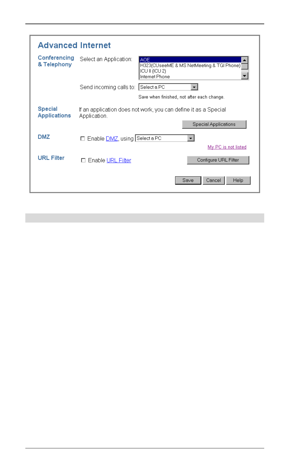 Conferencing & telephony | Siemens SpeedStream SS2524 User Manual | Page 55 / 90